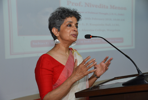 Nivedita Menon...
